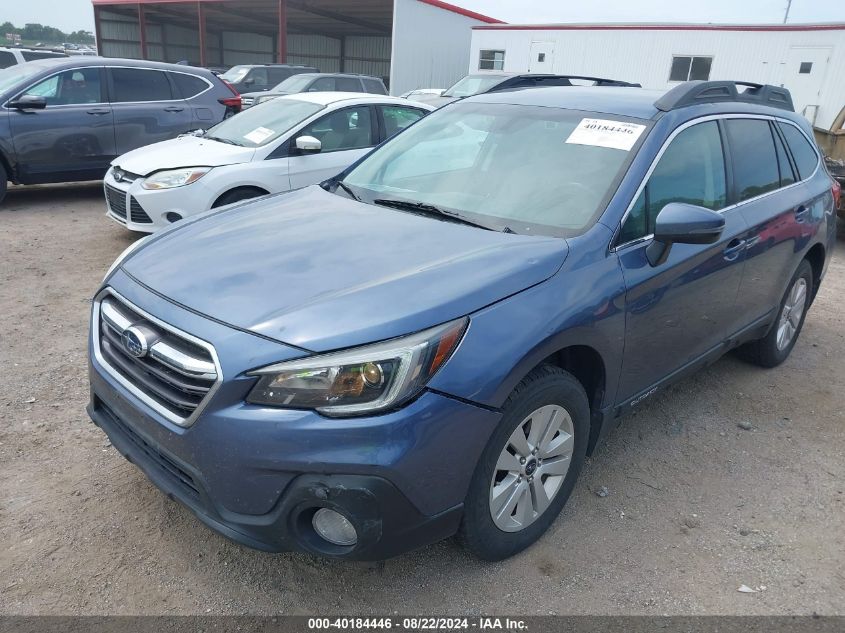 2018 Subaru Outback 2.5I Premium VIN: 4S4BSAFC3J3332875 Lot: 40184446