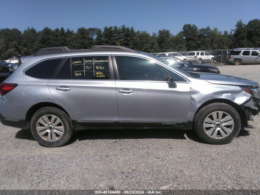 2018 Subaru Outback 2.5I Premium VIN: 4S4BSACC8J3294953 Lot: 40184480