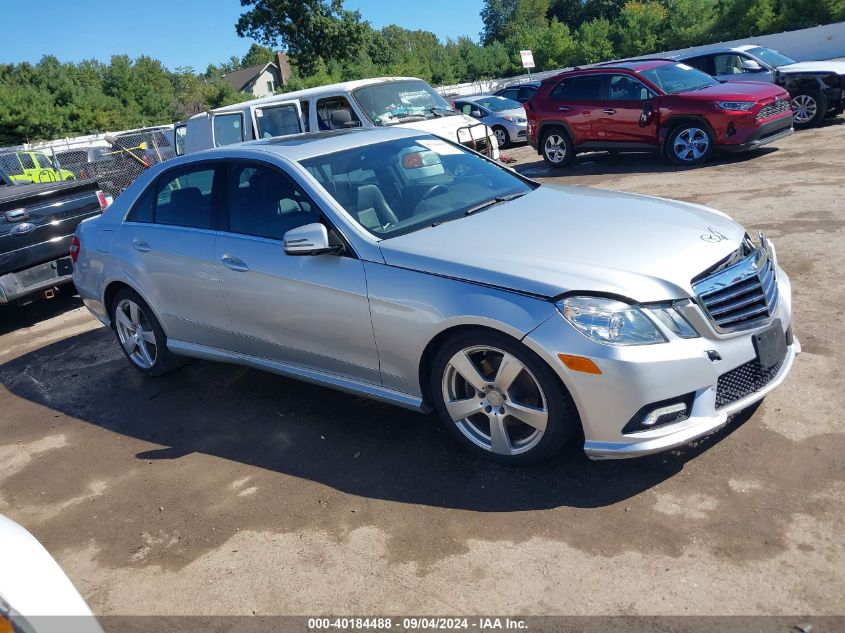 2011 Mercedes-Benz E 350 4Matic VIN: WDDHF8HB9BA503180 Lot: 40184488