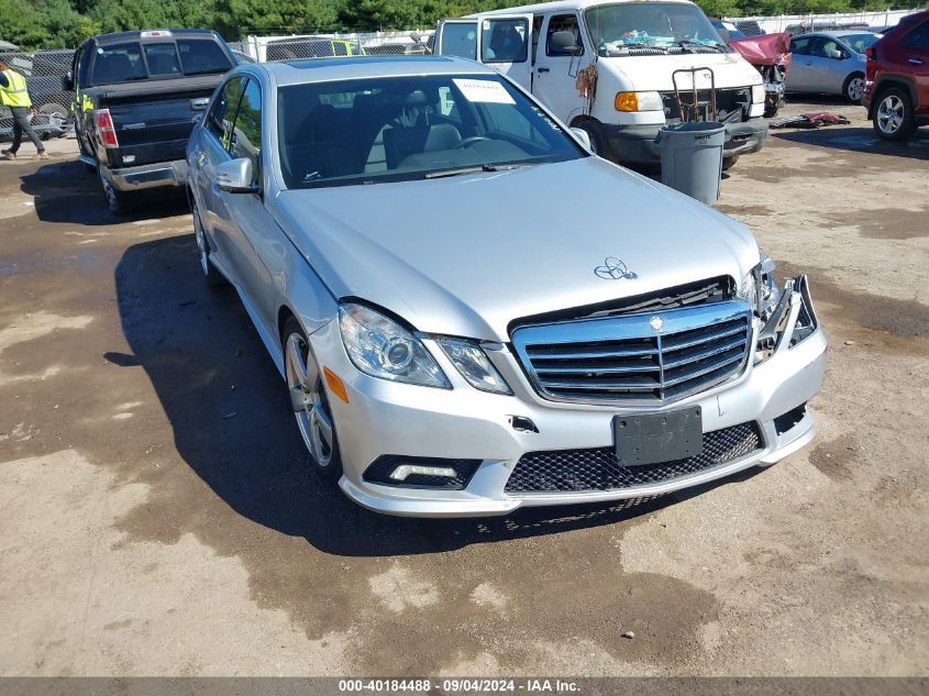 2011 Mercedes-Benz E 350 4Matic VIN: WDDHF8HB9BA503180 Lot: 40184488