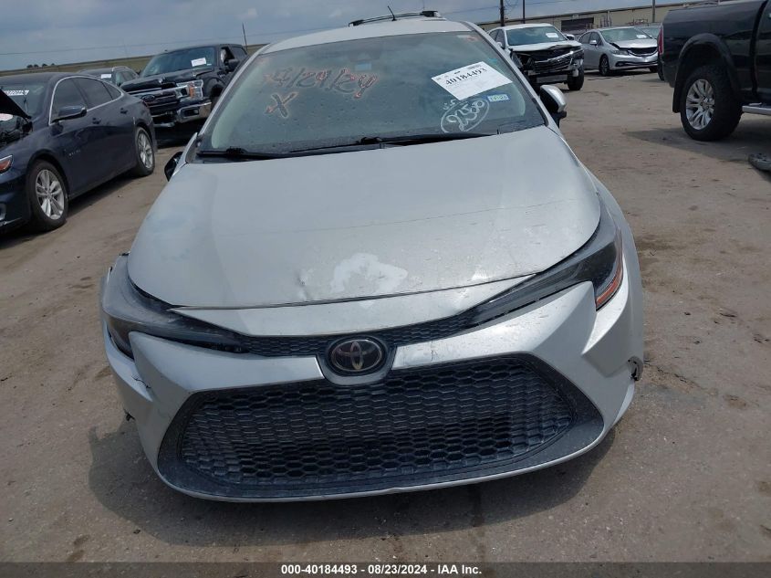 2022 Toyota Corolla Le VIN: 5YFEPMAE1NP302350 Lot: 40184493