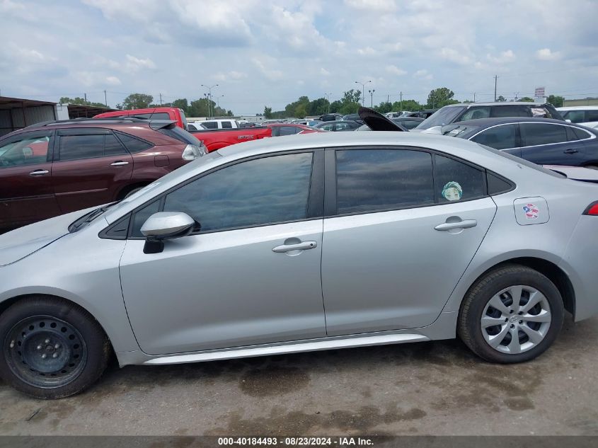 2022 Toyota Corolla Le VIN: 5YFEPMAE1NP302350 Lot: 40184493