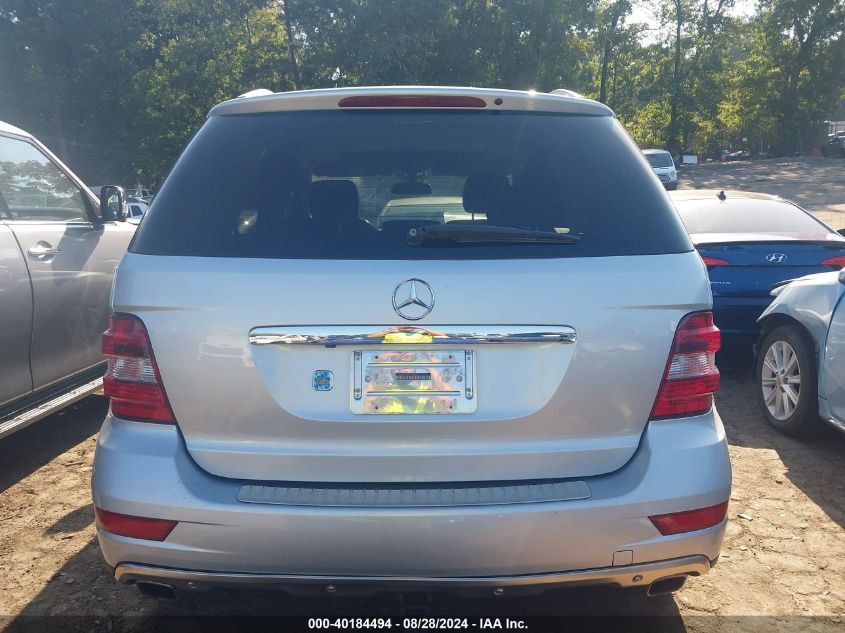 2011 Mercedes-Benz Ml 350 4Matic VIN: 4JGBB8GB5BA743903 Lot: 40184494