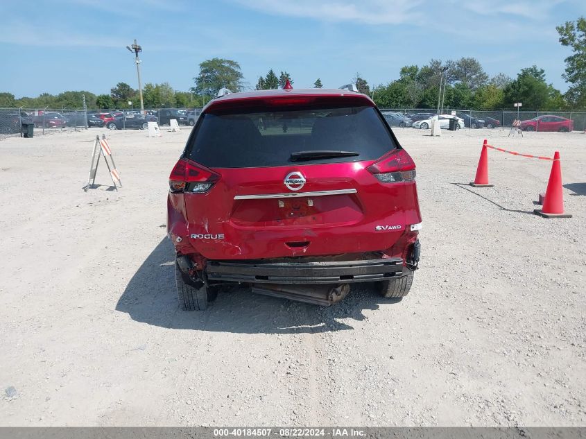 2020 Nissan Rogue Sv Intelligent Awd VIN: 5N1AT2MV9LC705097 Lot: 40184507