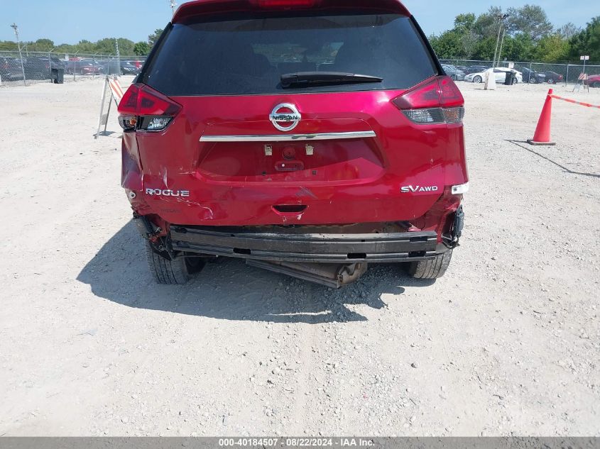 2020 Nissan Rogue Sv Intelligent Awd VIN: 5N1AT2MV9LC705097 Lot: 40184507