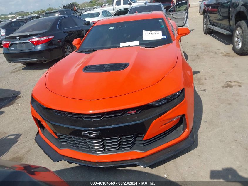 2019 Chevrolet Camaro 2Ss VIN: 1G1FH1R76K0129512 Lot: 40184569