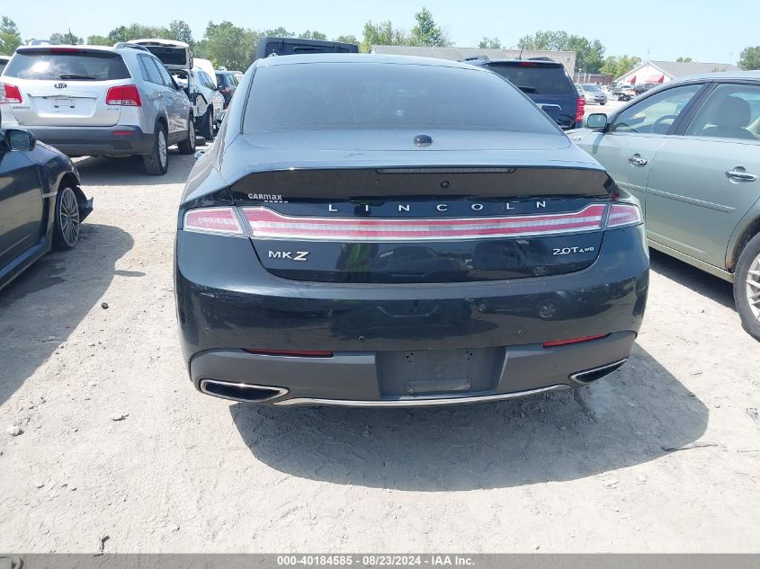 2018 Lincoln Mkz Reserve VIN: 3LN6L5F91JR601824 Lot: 40184585