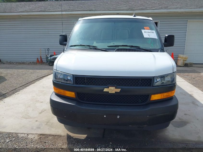 2021 Chevrolet Express Cargo Rwd 2500 Extended Wheelbase Wt VIN: 1GCWGBFP4M1210011 Lot: 40184589