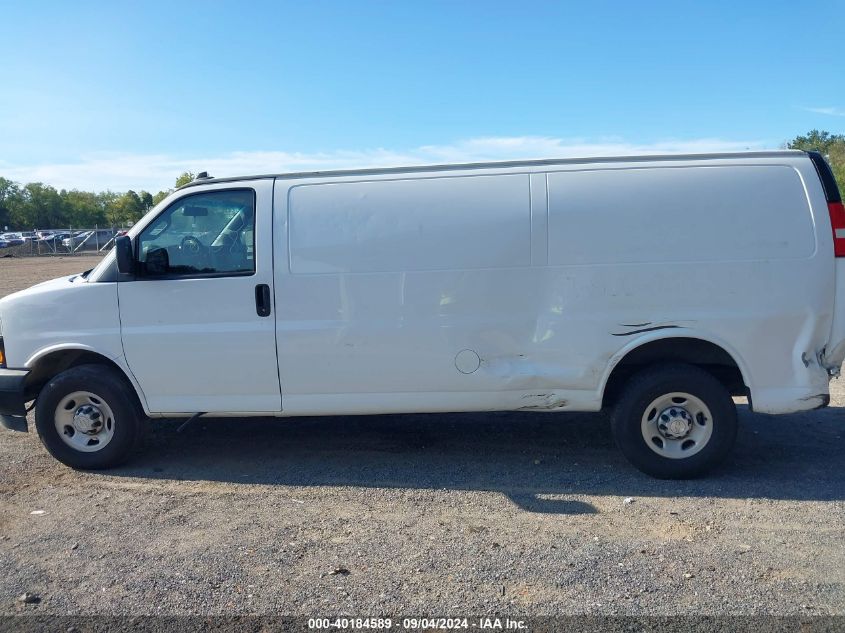 2021 Chevrolet Express Cargo Rwd 2500 Extended Wheelbase Wt VIN: 1GCWGBFP4M1210011 Lot: 40184589