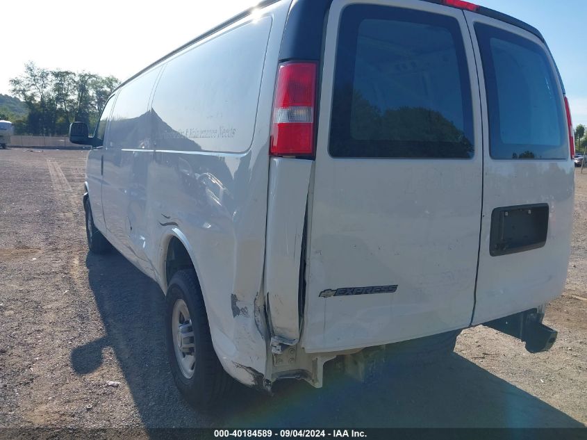 2021 Chevrolet Express Cargo Rwd 2500 Extended Wheelbase Wt VIN: 1GCWGBFP4M1210011 Lot: 40184589