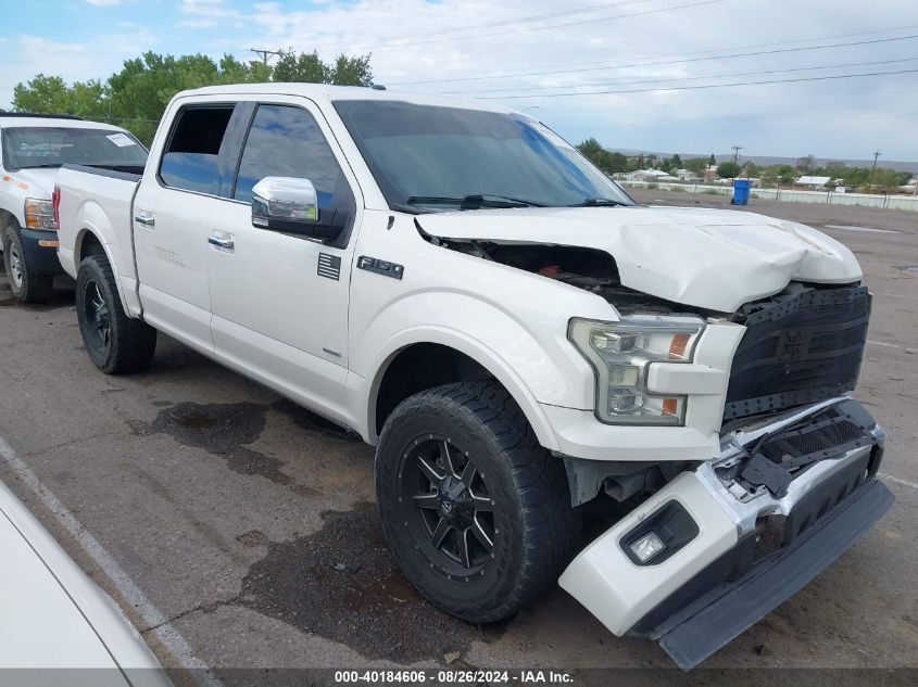 2017 Ford F-150 Platinum VIN: 1FTEW1EG2HFA46969 Lot: 40184606