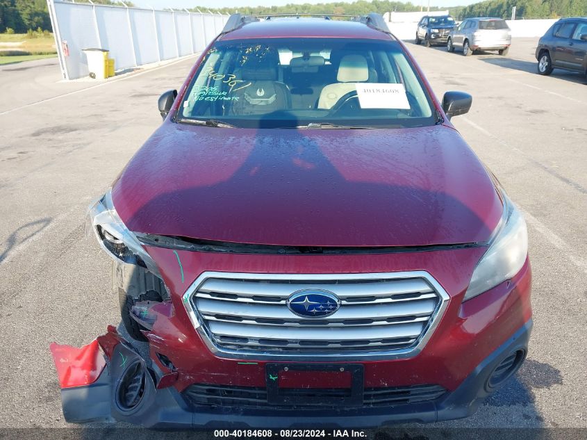 2017 Subaru Outback 2.5I VIN: 4S4BSAACXH3340361 Lot: 40184608