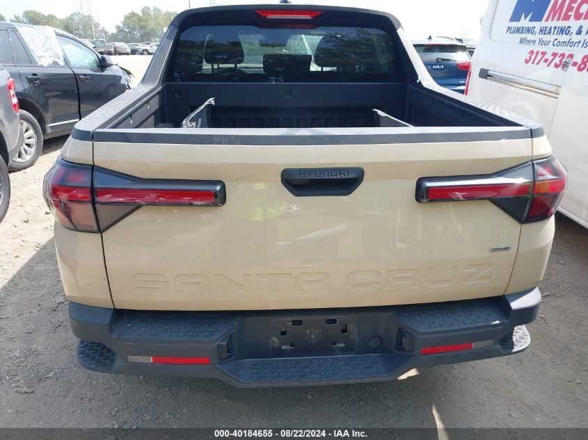 2022 Hyundai Santa Cruz Sel VIN: 5NTJBDAE5NH006310 Lot: 40184655