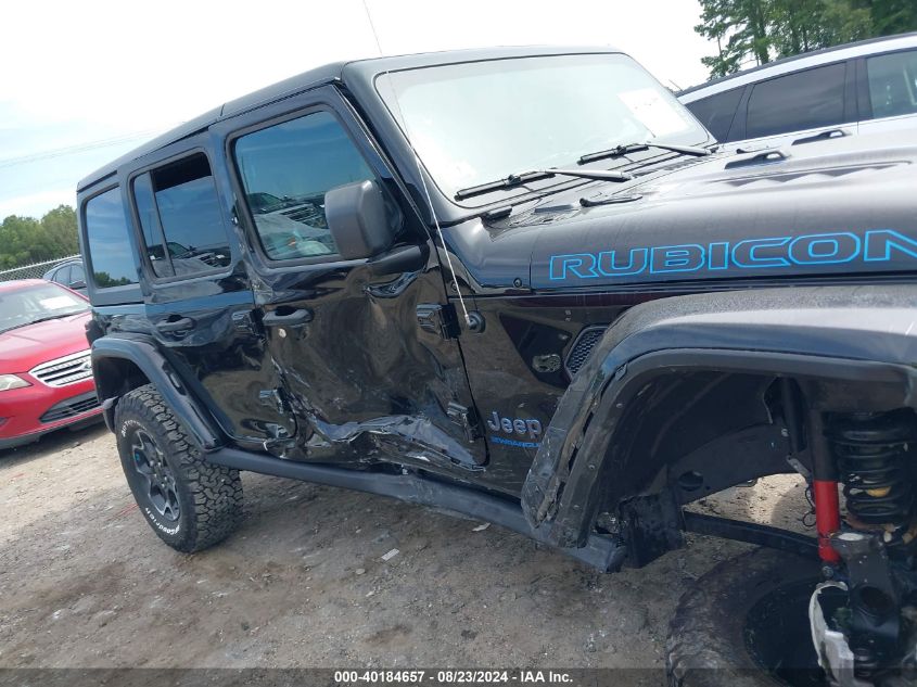 2023 Jeep Wrangler 4Xe Rubicon 4X4 VIN: 1C4JJXR6XPW621237 Lot: 40184657