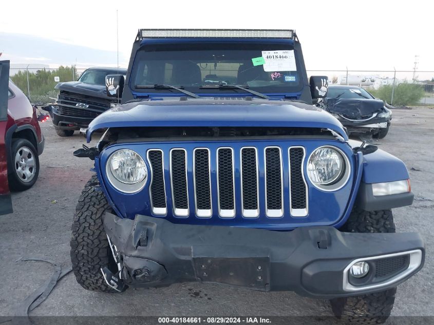 2019 Jeep Wrangler Unlimited Sahara 4X4 VIN: 1C4HJXEG0KW651739 Lot: 40184661