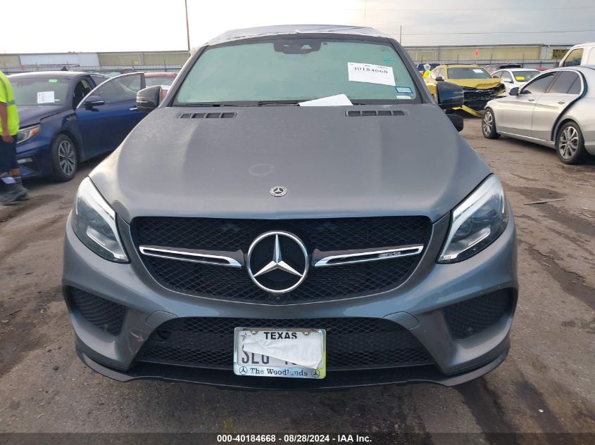 2019 Mercedes-Benz Amg Gle 43 Coupe 4Matic VIN: 4JGED6EB9KA132240 Lot: 40184668