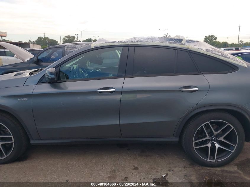 2019 Mercedes-Benz Amg Gle 43 Coupe 4Matic VIN: 4JGED6EB9KA132240 Lot: 40184668