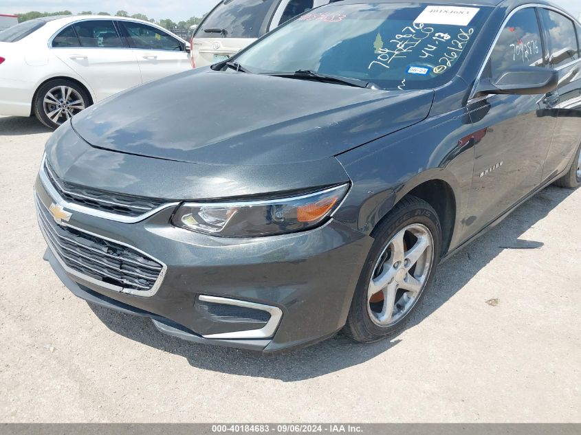 2017 Chevrolet Malibu 1Fl VIN: 1G1ZC5ST1HF261206 Lot: 40184683