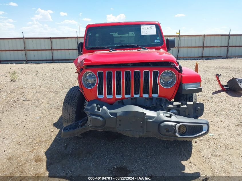 2018 Jeep Wrangler Unlimited Sahara 4X4 VIN: 1C4HJXEN5JW243685 Lot: 40184701