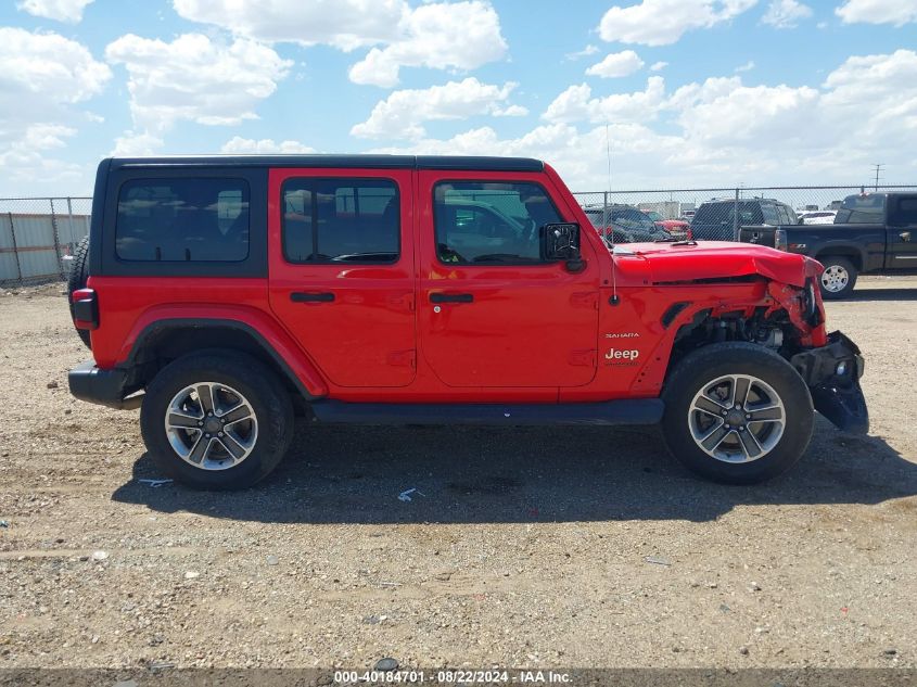 2018 Jeep Wrangler Unlimited Sahara 4X4 VIN: 1C4HJXEN5JW243685 Lot: 40184701