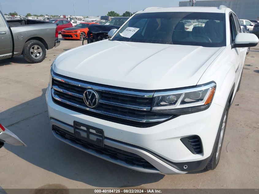 2021 Volkswagen Atlas Cross Sport 3.6L V6 Se W/Technology VIN: 1V2JE2CA3MC210312 Lot: 40184725