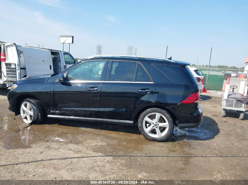 2018 Mercedes-Benz Gle 350 4Matic VIN: 4JGDA5HBXJB124585 Lot: 40184730