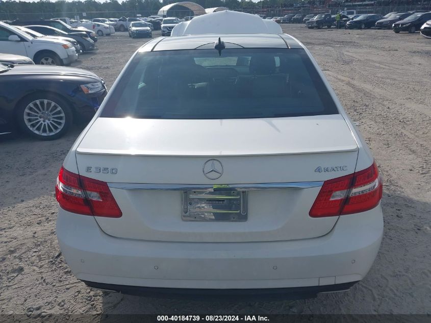 2011 Mercedes-Benz E 350 4Matic VIN: WDDHF8HB5BA458173 Lot: 40184739