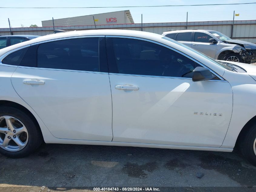 2018 Chevrolet Malibu 1Ls VIN: 1G1ZB5ST5JF195008 Lot: 40184743