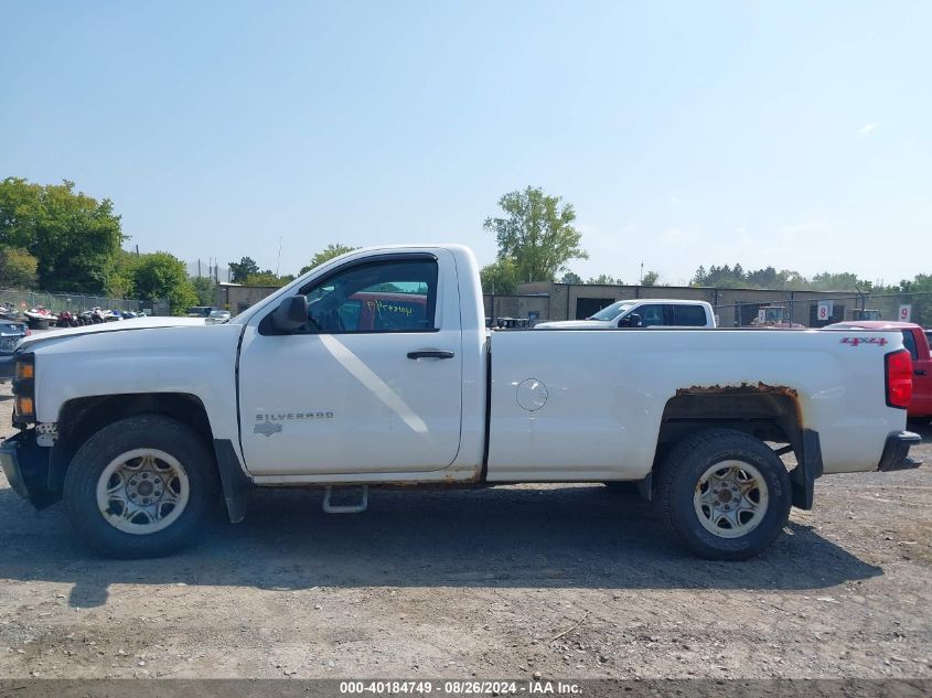 2014 Chevrolet Silverado 1500 Work Truck 1Wt VIN: 1GCNKPEC3EZ322954 Lot: 40184749