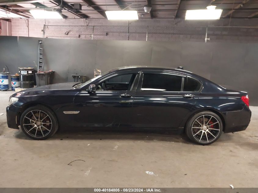 2011 BMW 750Li VIN: WBAKB8C52BCY66709 Lot: 40184805