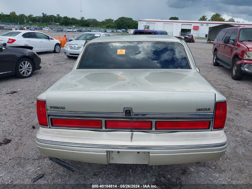 1997 Lincoln Town Car Executive VIN: 1LNLM81W5VY740344 Lot: 40184814