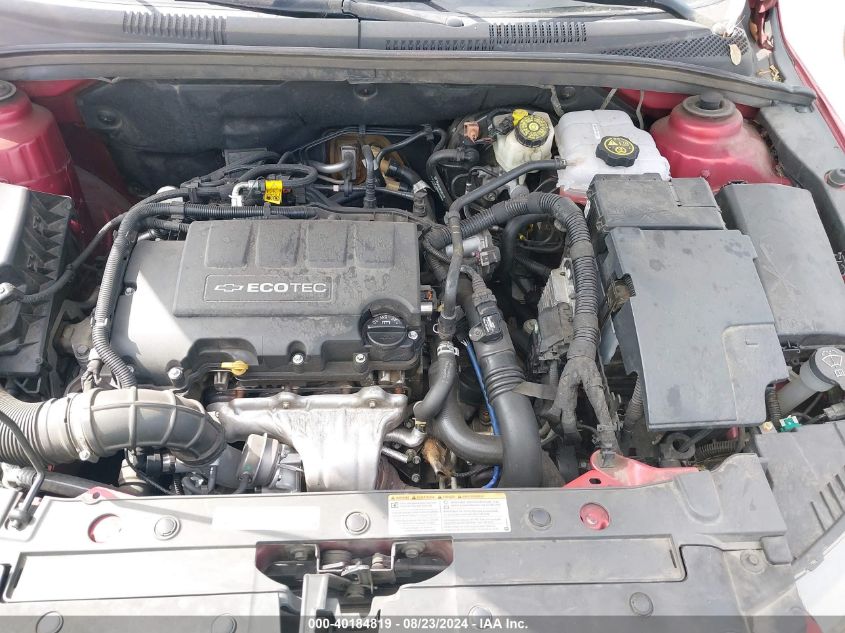 2011 Chevrolet Cruze 1Lt VIN: 1G1PF5S92B7276334 Lot: 40184819