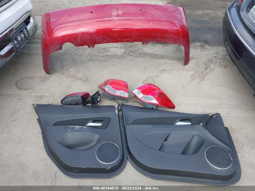 2011 Chevrolet Cruze 1Lt VIN: 1G1PF5S92B7276334 Lot: 40184819