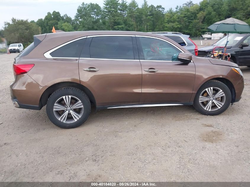 2019 Acura Mdx Standard VIN: 5J8YD4H38KL002093 Lot: 40184820