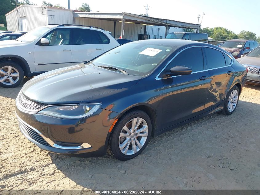 VIN 1C3CCCAB9GN173006 2016 CHRYSLER 200 no.2