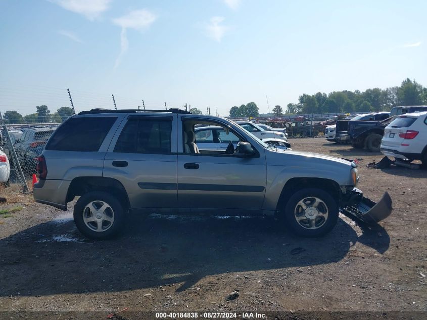 1GNDS13S852108948 2005 Chevrolet Trailblazer Ls