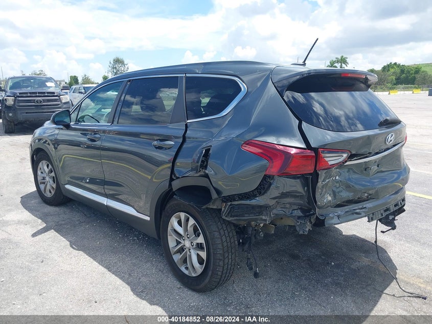 VIN 5NMS23AD7LH260633 2020 HYUNDAI SANTA FE SE
