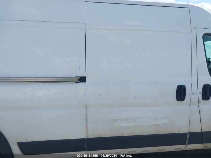 2021 Ram Promaster 3500 Cargo Van High Roof 159 Wb Ext VIN: 3C6MRVJG6ME587745 Lot: 40184856