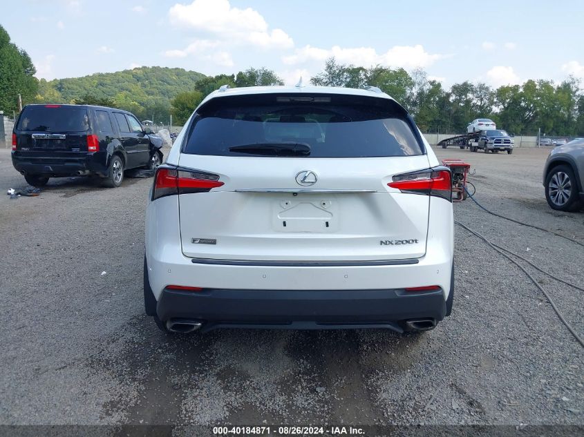 2015 Lexus Nx 200T F Sport VIN: JTJBARBZ6F2014792 Lot: 40184871