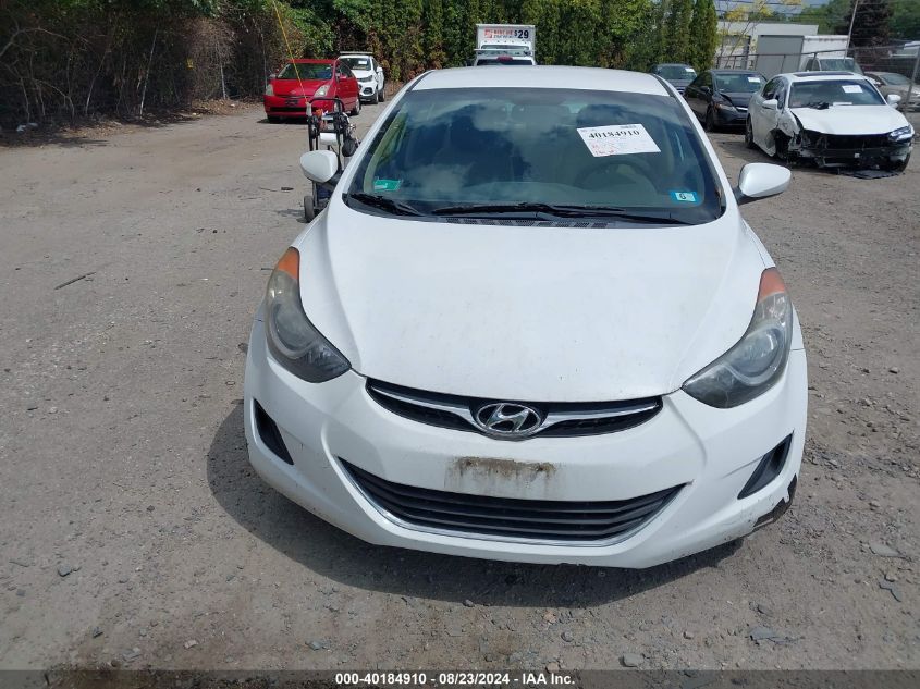 2013 Hyundai Elantra Gls VIN: 5NPDH4AE8DH227909 Lot: 40184910