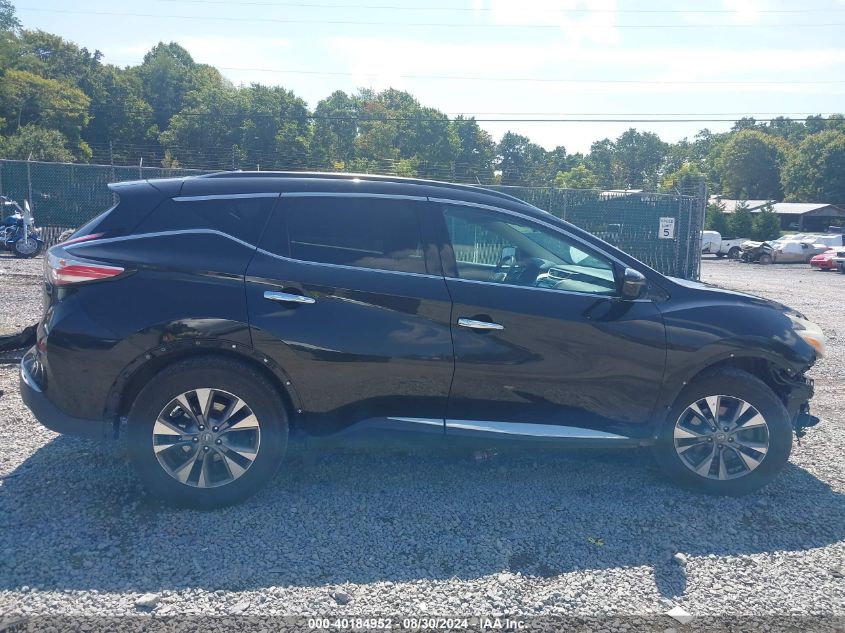 2016 Nissan Murano VIN: 5N1AZ2MH0GN122100 Lot: 40184952