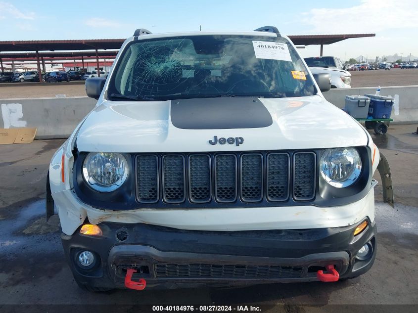 2019 Jeep Renegade Trailhawk 4X4 VIN: ZACNJBC10KPK39335 Lot: 40184976