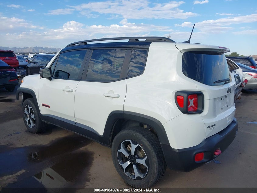 VIN ZACNJBC10KPK39335 2019 JEEP RENEGADE TRAILHAWK 4X4