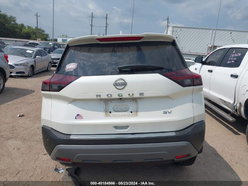 2023 Nissan Rogue Sv Fwd VIN: 5N1BT3BA7PC905329 Lot: 40184986