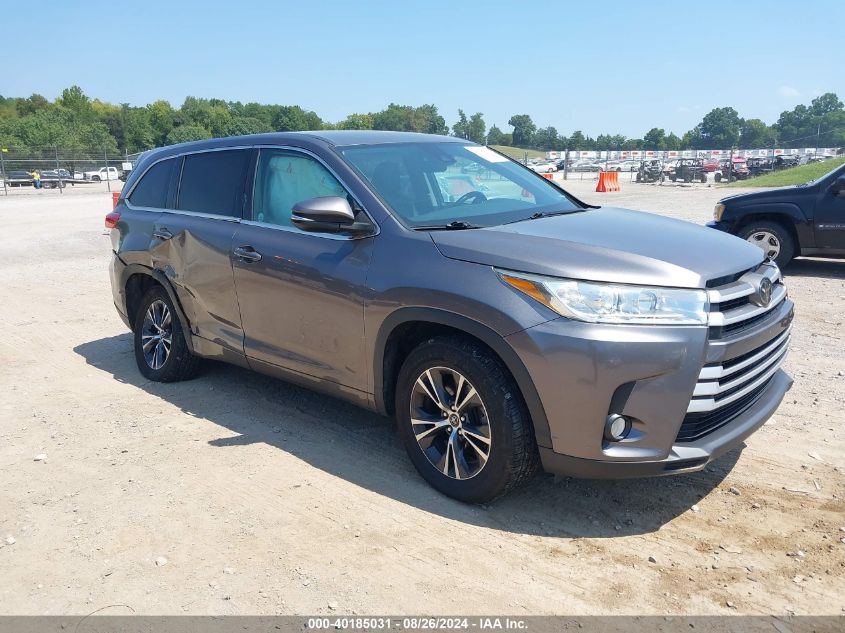 5TDZZRFHXJS268244 2018 TOYOTA HIGHLANDER - Image 1