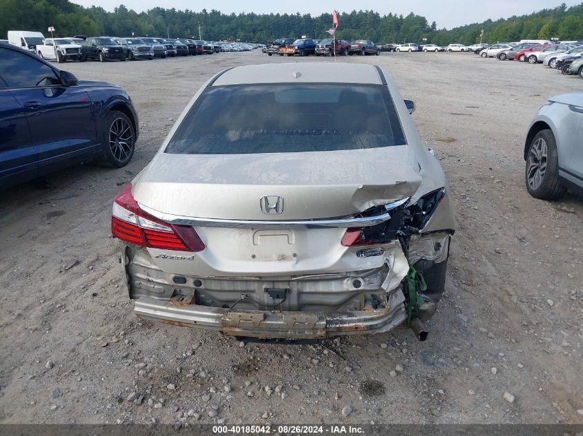 2016 Honda Accord Ex-L VIN: 1HGCR2F94GA085838 Lot: 40185042