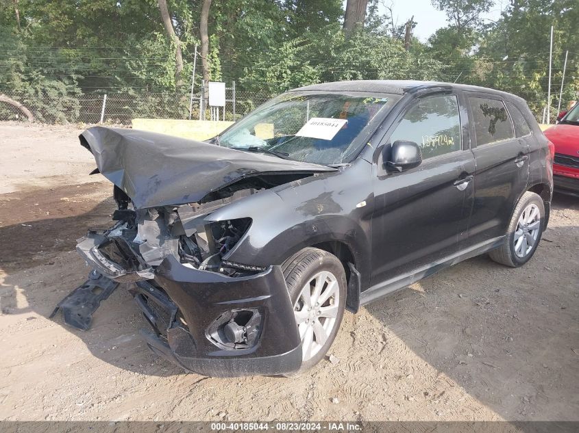 2015 Mitsubishi Outlander Sport Es VIN: 4A4AP3AU4FE014989 Lot: 40185044