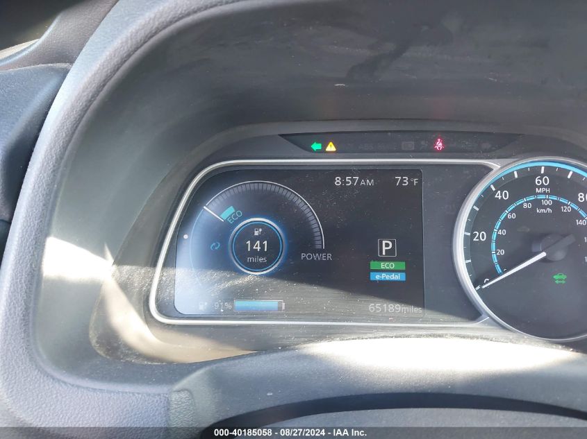 2019 Nissan Leaf S VIN: 1N4AZ1CP0KC304073 Lot: 40185058