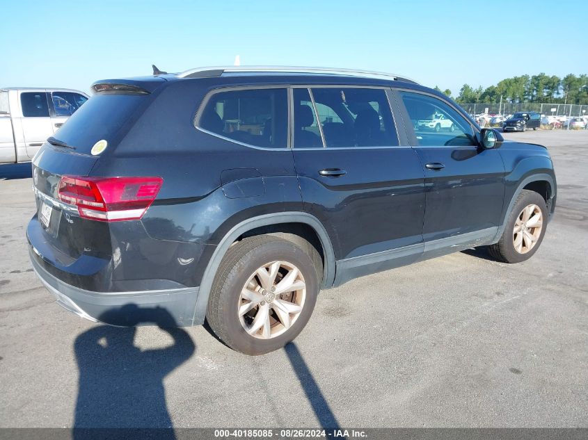 2018 Volkswagen Atlas 3.6L V6 Se VIN: 1V2CR2CA9JC520814 Lot: 40185085