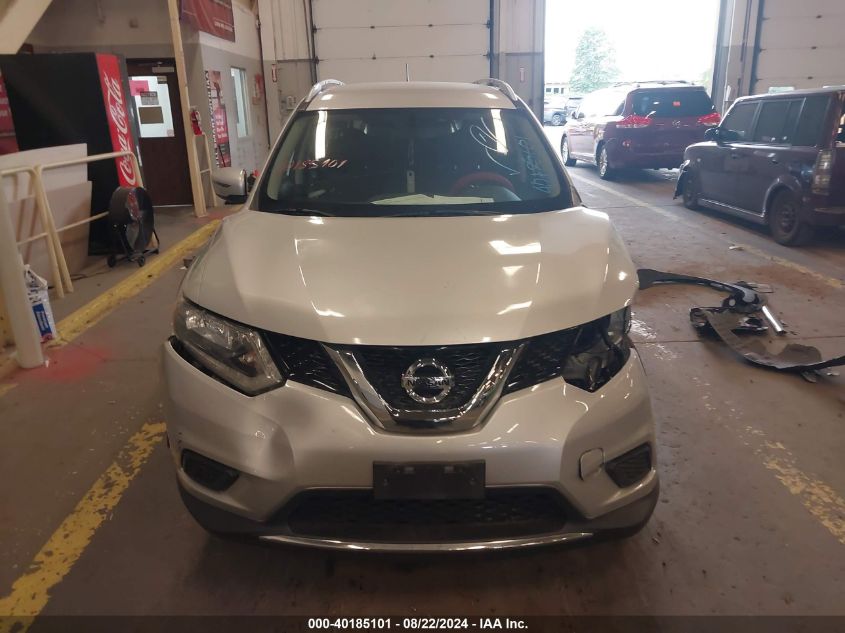 2016 Nissan Rogue S VIN: JN8AT2MT8GW007026 Lot: 40185101